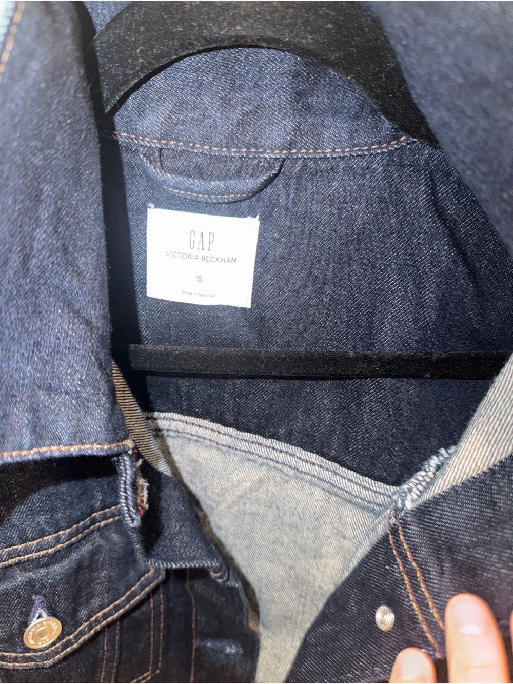 Victoria Beckham X GAP denim jacket S - Picture 4 of 4